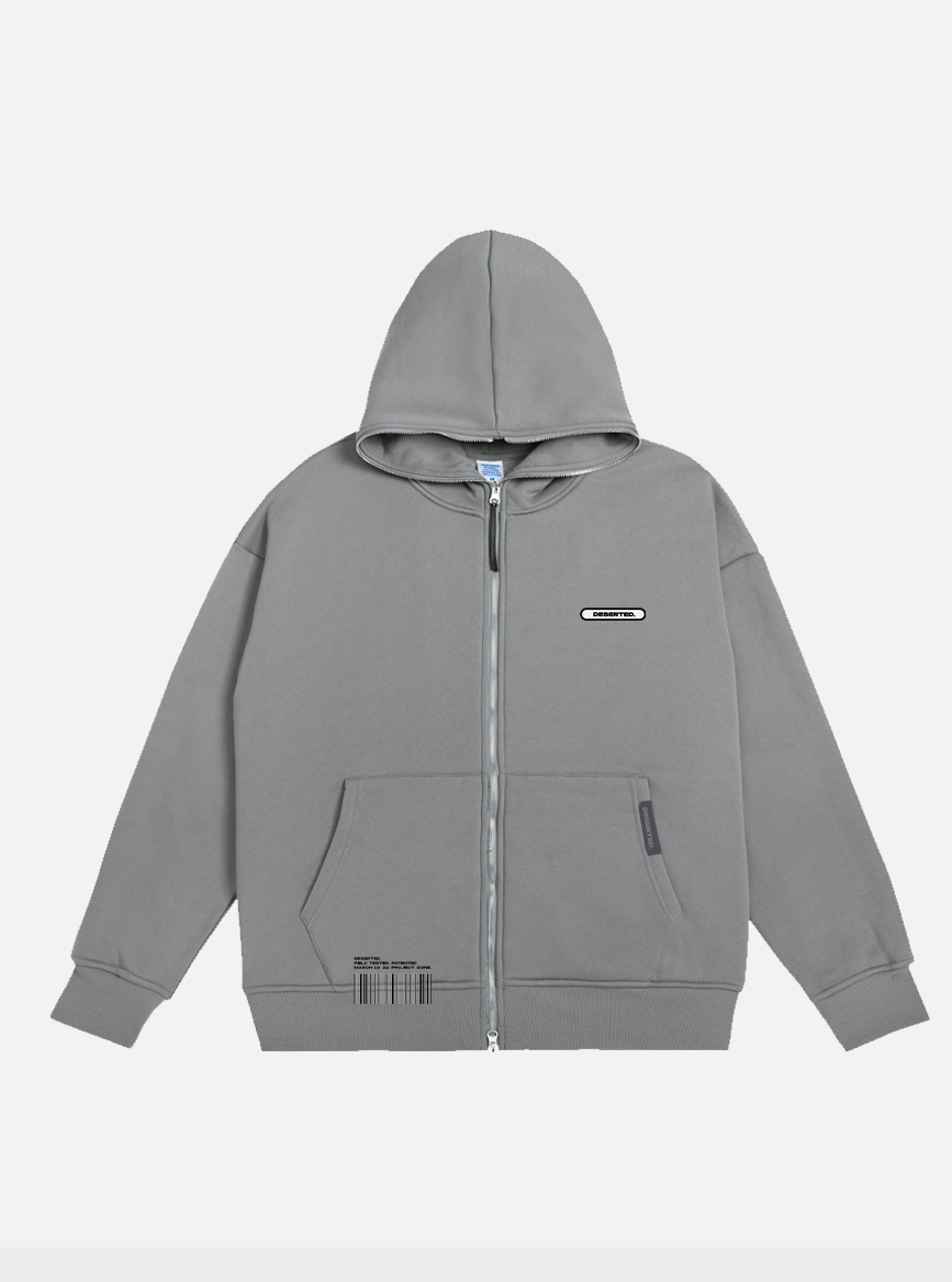 DESERTED - ASPHALTE ZIP JACKET SS22