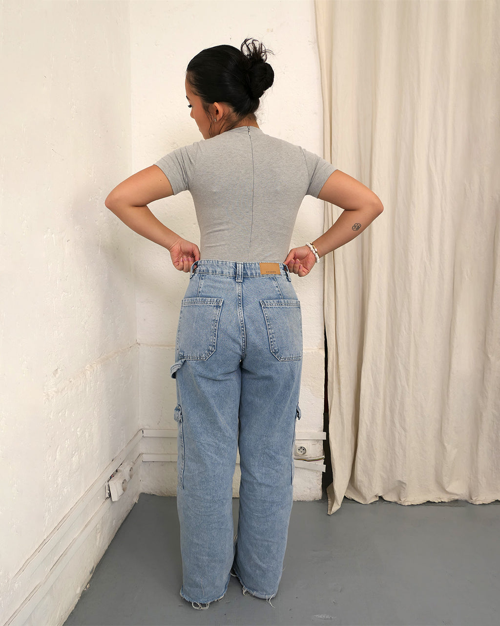 DESERTED - VARSITY FLARED DENIM SS22