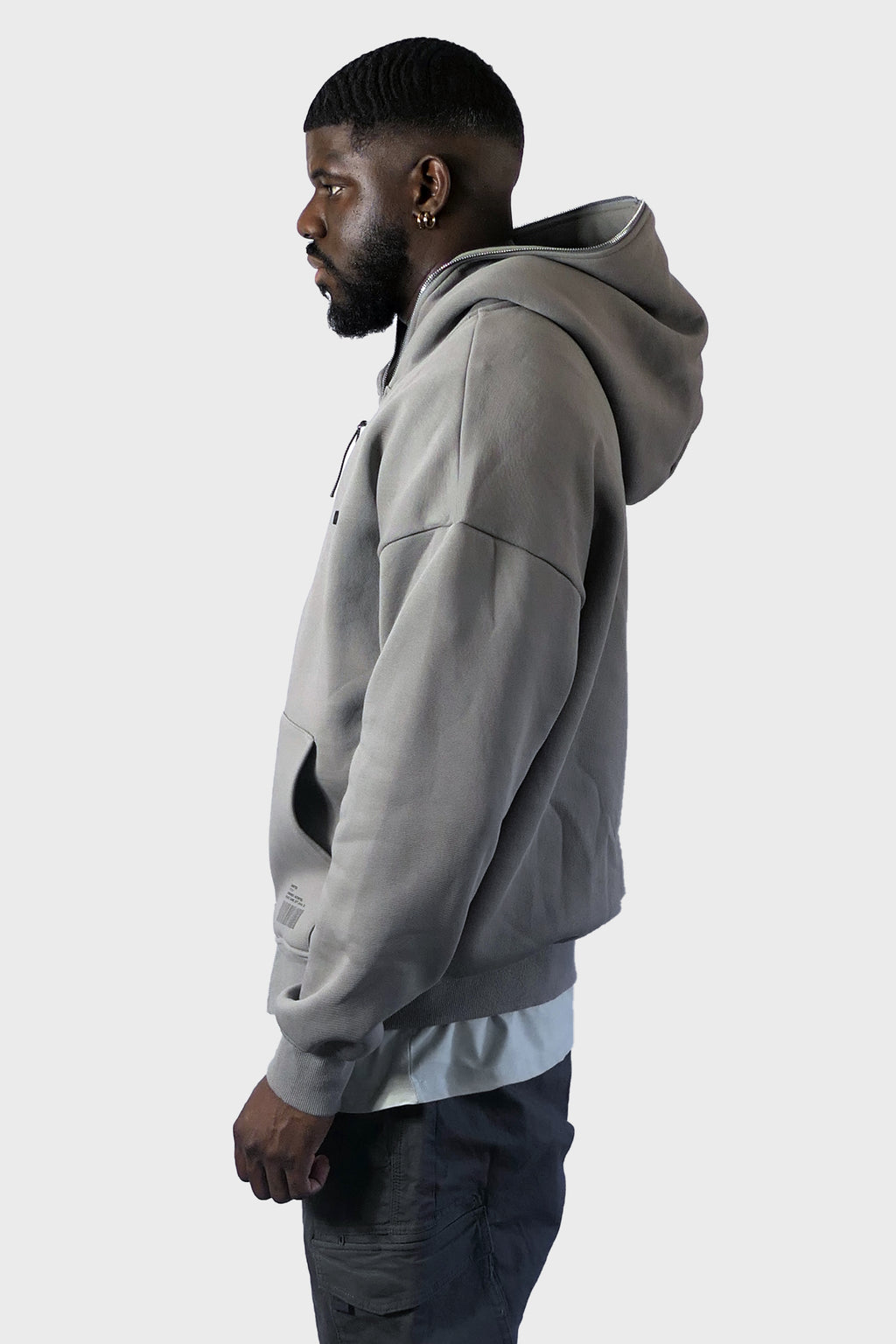 DESERTED - ASPHALTE ZIP JACKET SS22