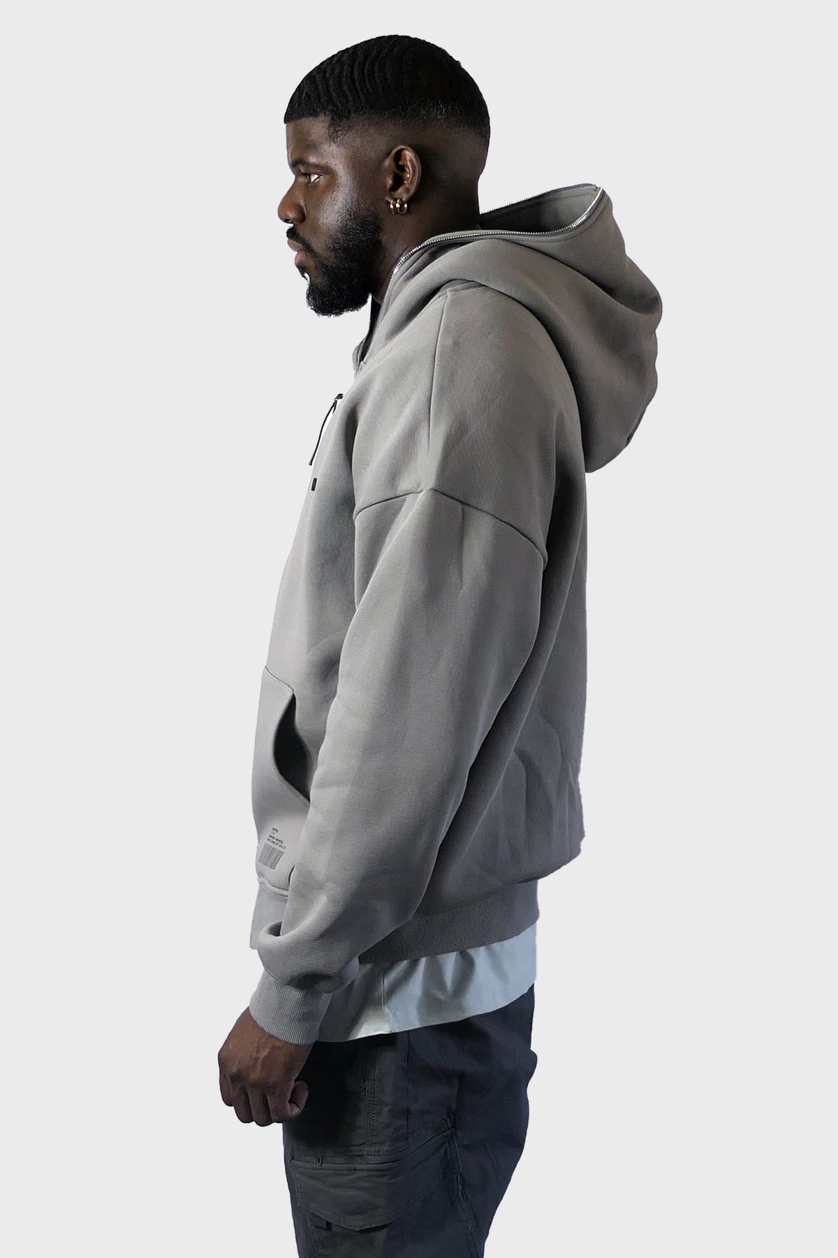 DESERTED - ASPHALTE ZIP JACKET SS22